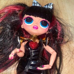 L.O.L. Surprise! Black & Pink Fashion Doll with Gold Accents